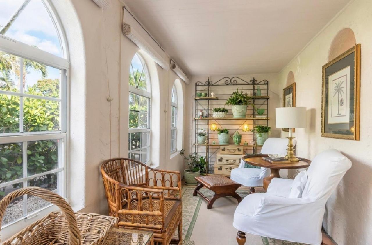 Tropical Designer House In Heart Of Antique Row Wpb Villa West Palm Beach Exteriör bild