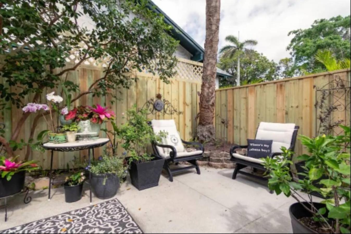 Tropical Designer House In Heart Of Antique Row Wpb Villa West Palm Beach Exteriör bild